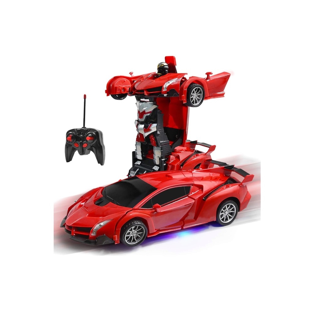NWT- Transforming Red Remote Control Car